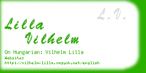 lilla vilhelm business card